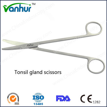 Общие инструменты для горла Tonsil Gland Scissors